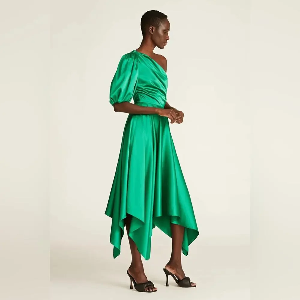 AMUR NWT Yaretzi One Shoulder Dress Size 2 - Picture 2 of 12